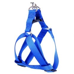 Animale de companie - Ham textil 15mm/30-51 cm albastru