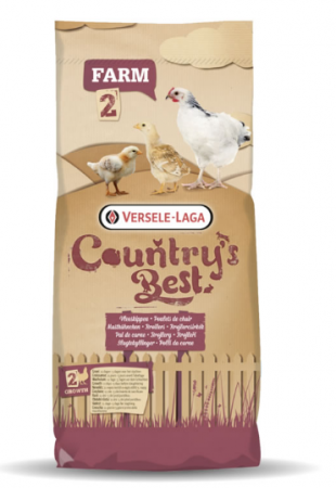 Hrana (furaje) - Hrana (furaj) complet pui FARM 2 PELLET 10kg -  Versele Laga