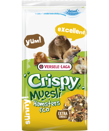 Hrana - Hrana hamsteri Crispy Muesli Hamster 1 kg - Versele Laga