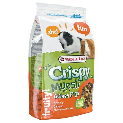 Hrana (furaje) - Hrana porcușori de guinea Crispy Muesli Guinea Pigs 1 kg - Versele Laga