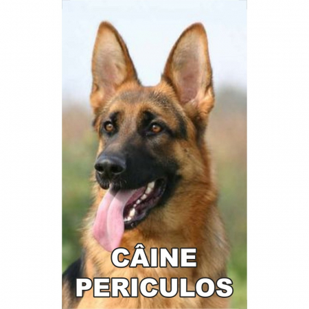 Accesorii - Indicator caine periculos Ciobanesc German