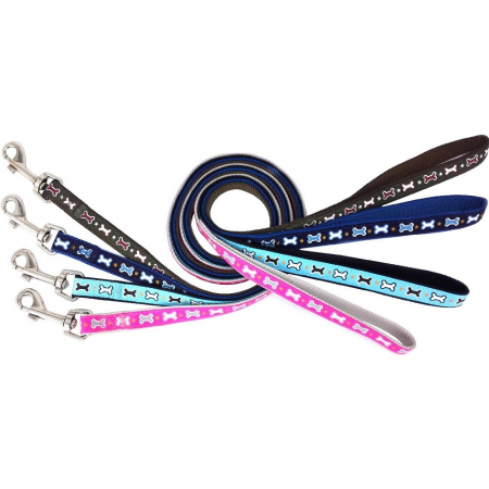 Animale de companie - Lesa textila cu oscioare 10 mm/120 cm