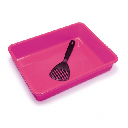 Accesorii - Litiera cu paleta cadou 42x32x9 cm