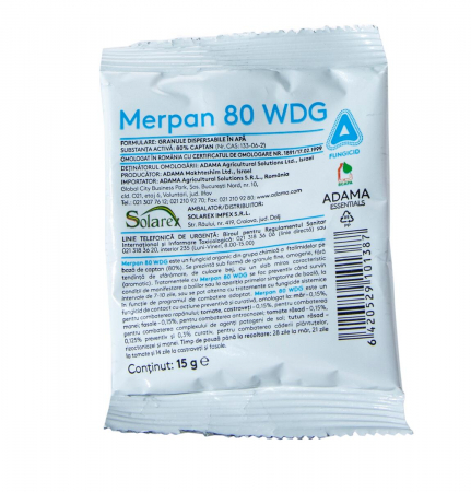Fungicide - Merpan 80WDG 15gr