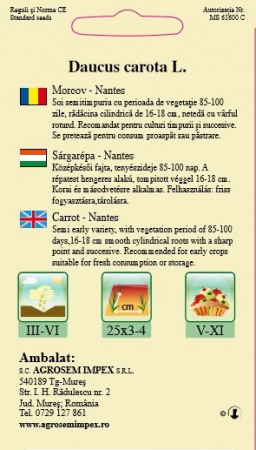 Morcov Nantes 5gr [1]