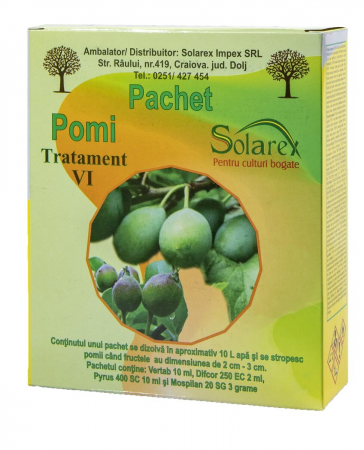 Pachet VI tratament insecticid pomi pentru 10l apa [0]