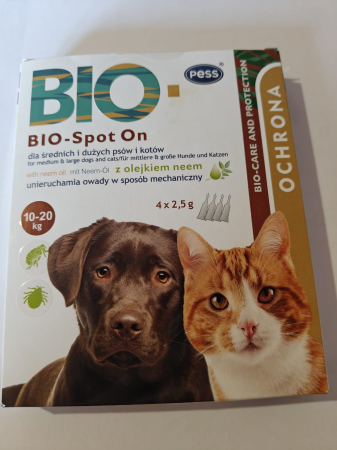 Suplimente si produse de uz veterinar - PIPETE BIO 2.5 GR