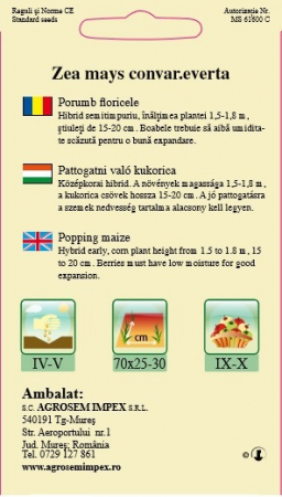 Porumb Popcorn 15gr [1]