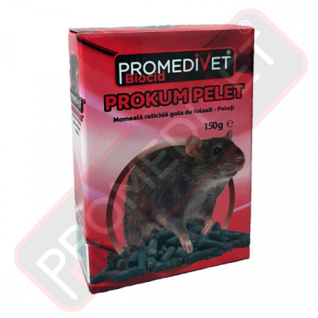 Raticide - Prokum Pellet 150g cutie