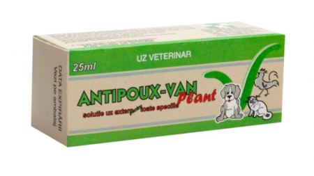 Suplimente si produse de uz veterinar - Antipoux van plant 25ml
