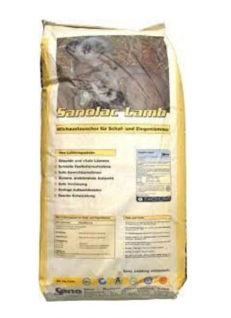 Hrana (furaje) - Sanolac Lamb - lapte praf pentru miei si iezi 25 kg