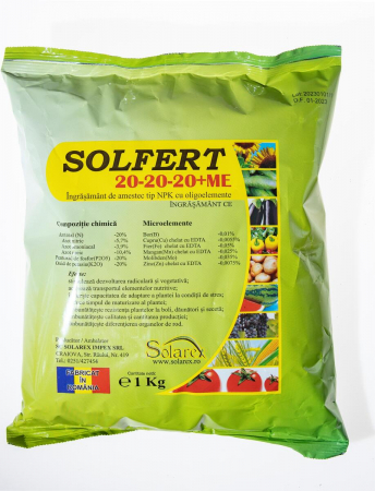 Ingrasamant - Solfert 20-20-20+ME 1kg