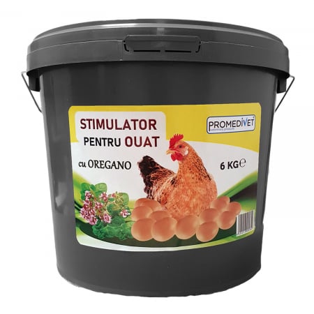 Calciu furajer și stimulatoare ouat - Stimulator pentru ouat cu oregano 6kg