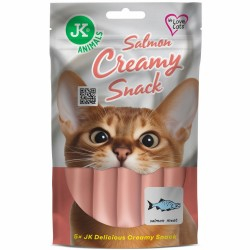 Hrana - Recompensa pisici crema de somon 5x15gr