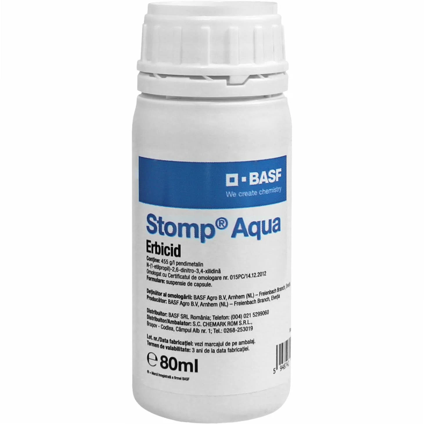 Erbicide - STOMP AQUA 80ML