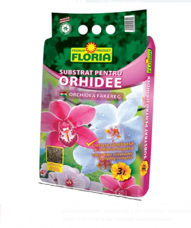 Substrat - Substrat pentru Orhidee - Floria 3l