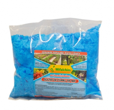 Fitofarmacie - Sulfat de cupru pentah 0.5kg