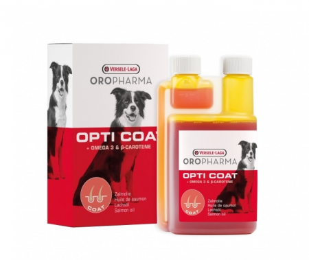 Versele Laga - Supliment pentru caini, blana lucioasa Opti Coat 250ml - Versele Laga
