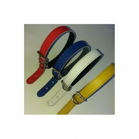 Animale de companie - Zgarda piele 2,0 cm/45 cm nr 2 mix color