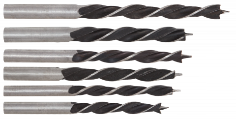 Casa si gradina - Burghiu Lemn 5 Pcs ETS / D[mm]: 4-10