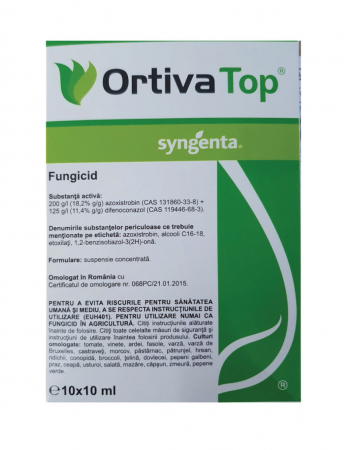 Pesticide - Fungicid legume Ortiva Top 10 ml Syngenta