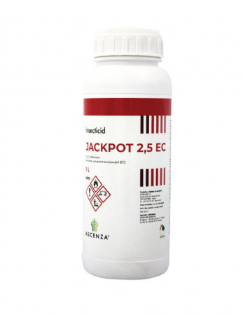 Insecticide - Insecticid grau Jackpot 2,5 EC 1 L Ascenza