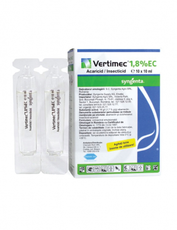 Pesticide - Insecto-acaricid Vertimec 1,8 EC Syngenta