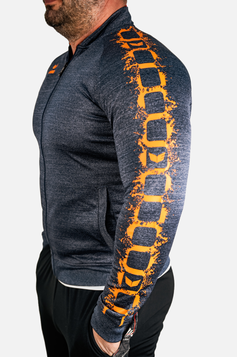 Bluza ERIMA Graffic 5 Gri/Portocaliu [2]