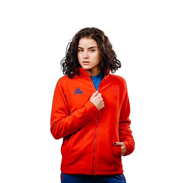 Bluza Fleece PEAK Rosu/Albastru [2]