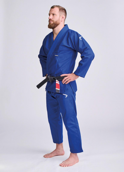 Bluza Kimono BJJ Ippon Gear Grind Albastra [2]