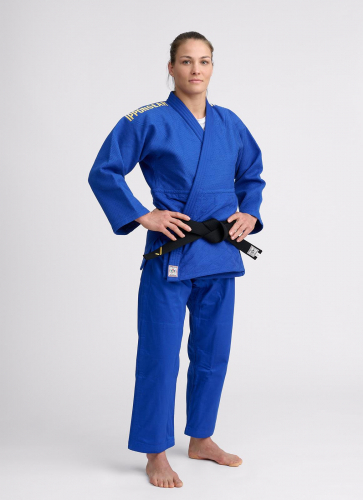 Bluza Kimono Ippon Gear IJF Judo Legend 2 Albastra [4]