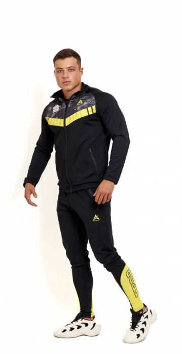 Bluza trening poliester masculin - International Fitness and Body Building Federation [3]