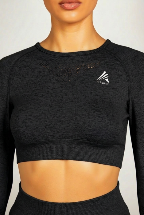 Bustiera FITSKIN Second Skin Jet Black [2]