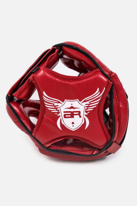 Casca ARMURA cu grilaj Dominator 2.0 Rosie [4]