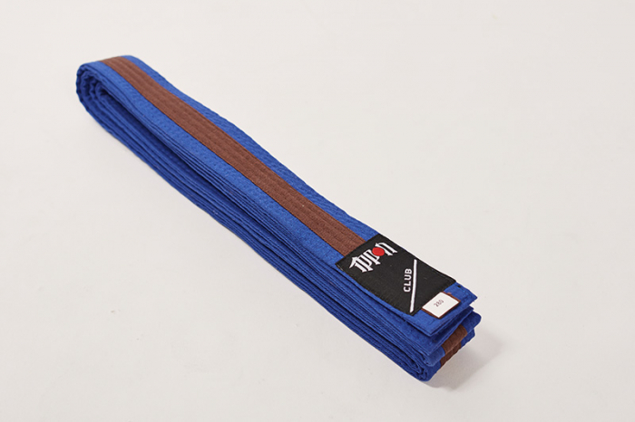 Centura Arte Martiale Ippon Gear  Albastru/Maro/Albastru [1]