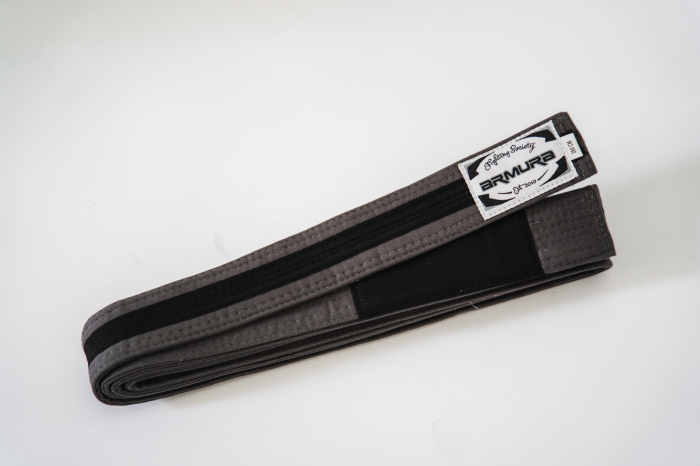 Centura BJJ Praetorian  ARMURA  Gri/Negru/Gri [2]