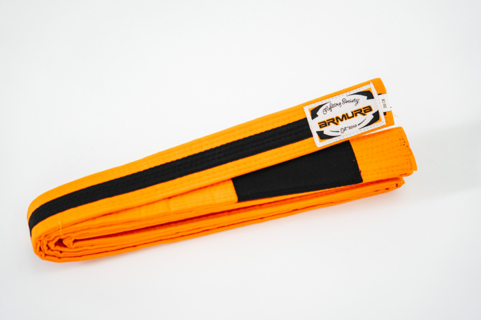 Centura BJJ  Praetorian ARMURA  Portocaliu/Negru/Portocaliu [2]