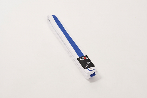 Centura Arte Martiale  Ippon Gear Alb/Albastru/Alb [1]