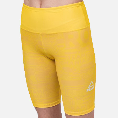 Colant scurt Peak TeamRomania20 Dama Galben [3]