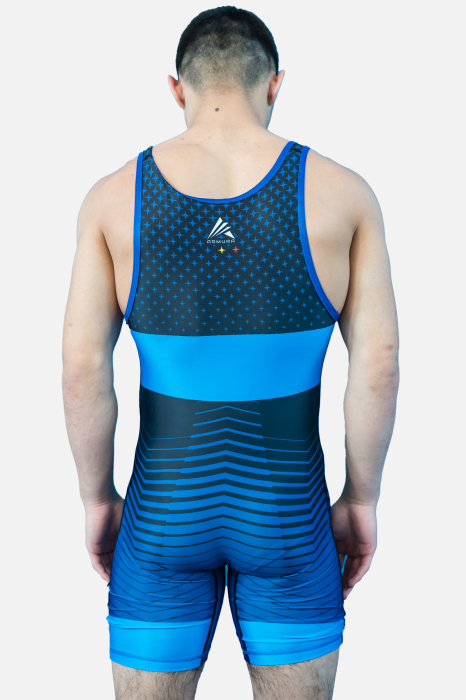 Dres de Lupta Basic V1 Seniori Albastru [3]