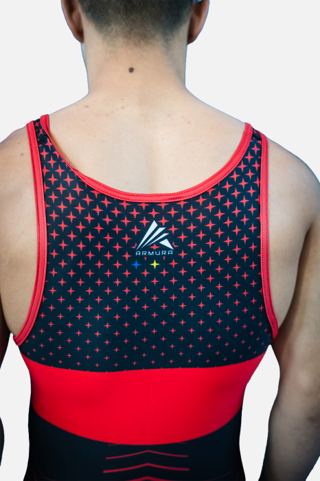 Dres de Lupta Basic V1 Seniori Rosu [4]