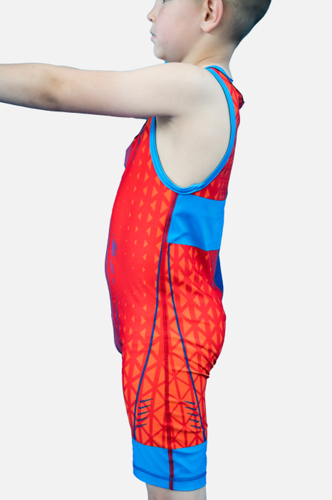 Dres de Lupta Boboc Juniori Albastru [3]