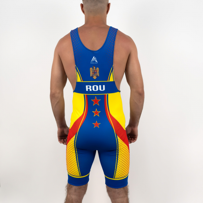 Dres de Lupte ARMURA Honor et Patria Junior  V2 Albastru [2]