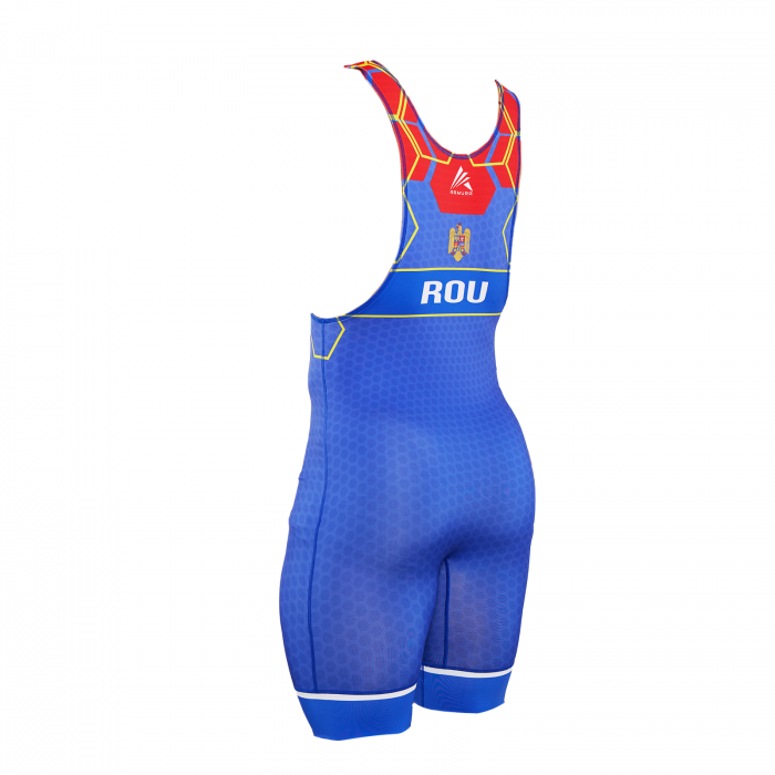 Dres de Lupte ARMURA Honor et Patria Masculin V1 Albastru [3]