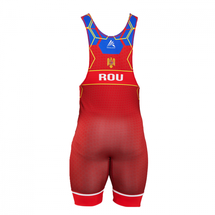 Dres de Lupte ARMURA Honor et Patria Masculin V1 Rosu [3]