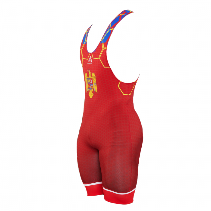 Dres de Lupte ARMURA Honor et Patria Masculin V1 Rosu [2]