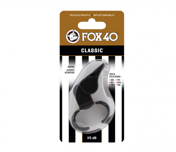Fluier Fox 40 Negru [3]