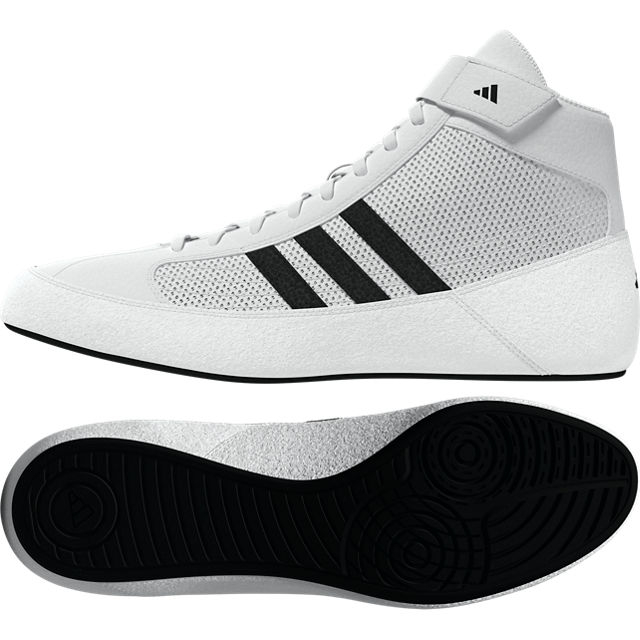 Ghete de lupte Adidas Alb/Negru [1]