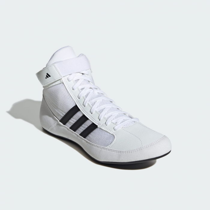Ghete de lupte Adidas Alb/Negru [5]
