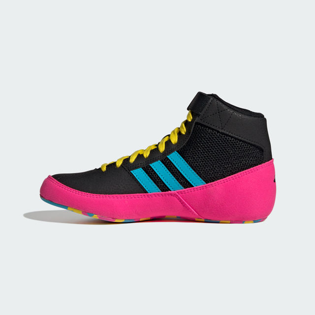 Ghete de lupte Adidas Negru/Cyan [10]